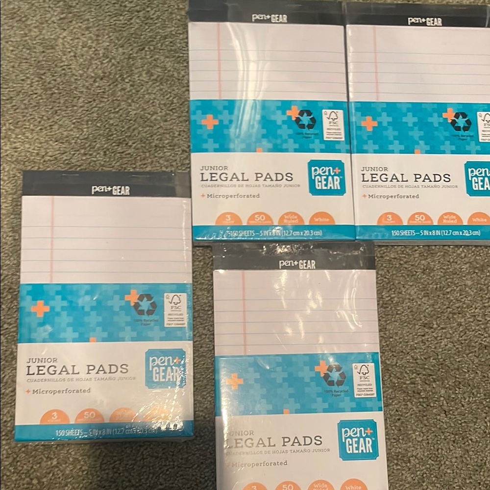 Pen + Gear Junior Legal Pads